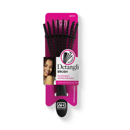 Absolute Hot - Detangling Brush - Black
