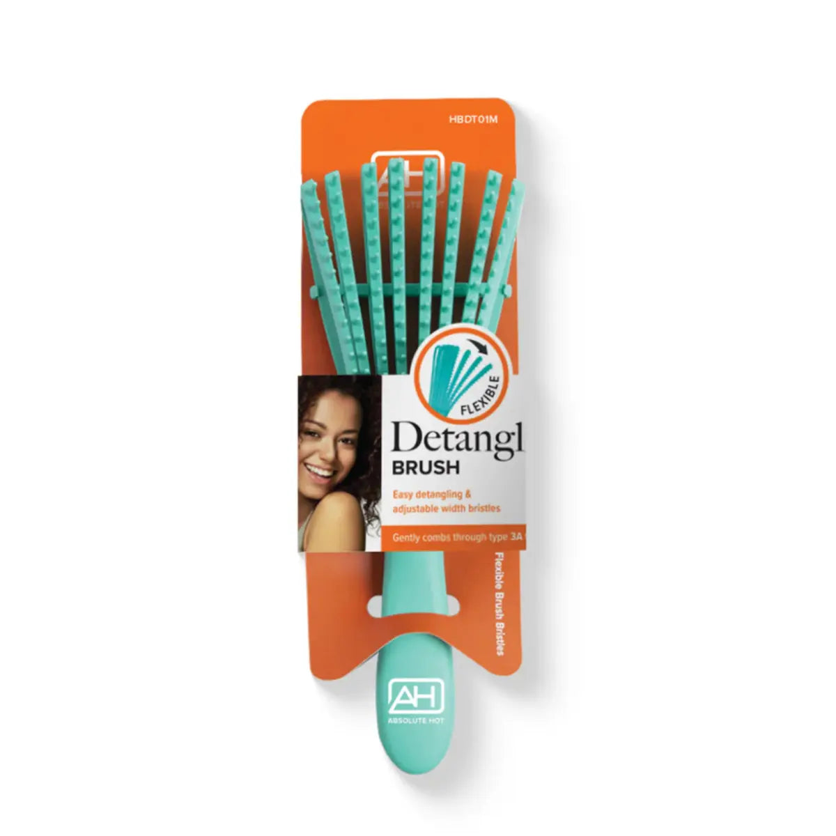 Absolute Hot - Detangling Brush - Mint