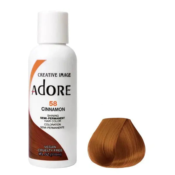 Adore - Semi Permanent Hair Colour - 58: Cinnamon