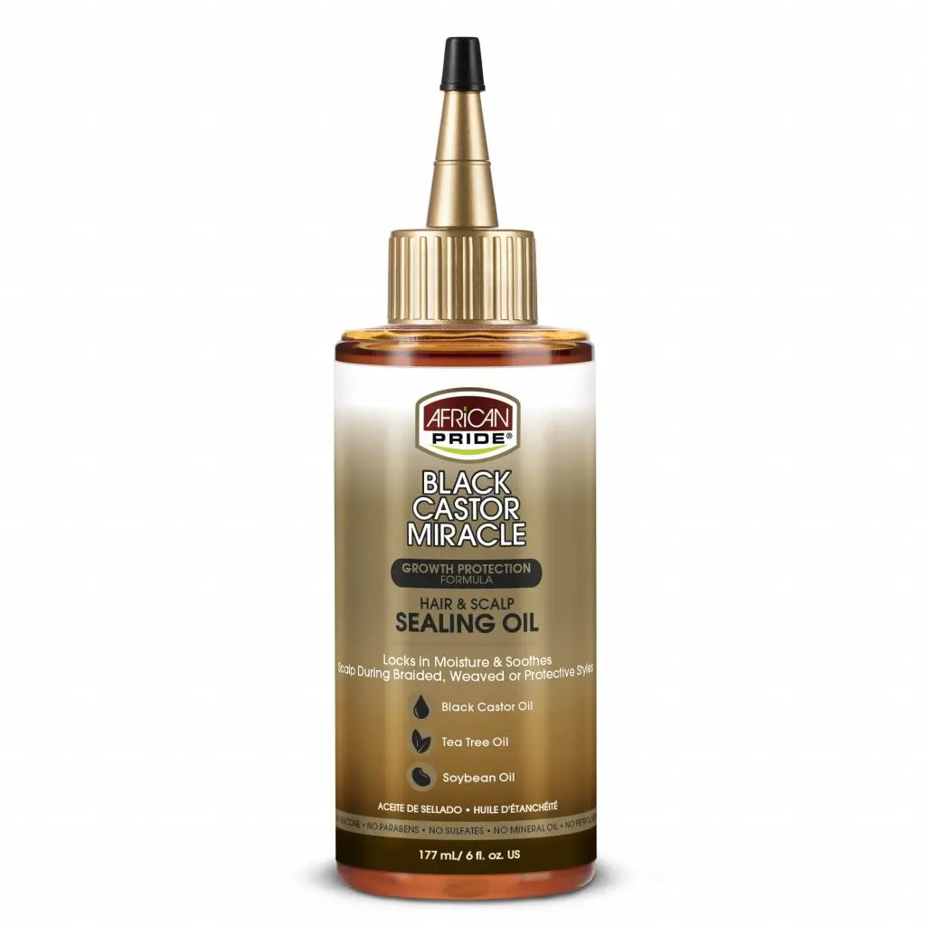 African Pride - Black Castor Miracle Sealing Oil