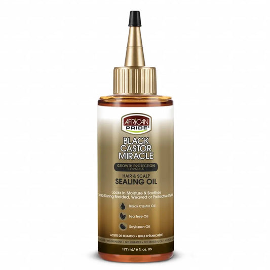African Pride - Black Castor Miracle Sealing Oil