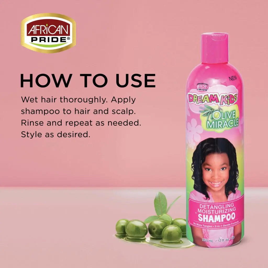 African Pride Dream Kids - Olive Miracle Detangling Shampoo