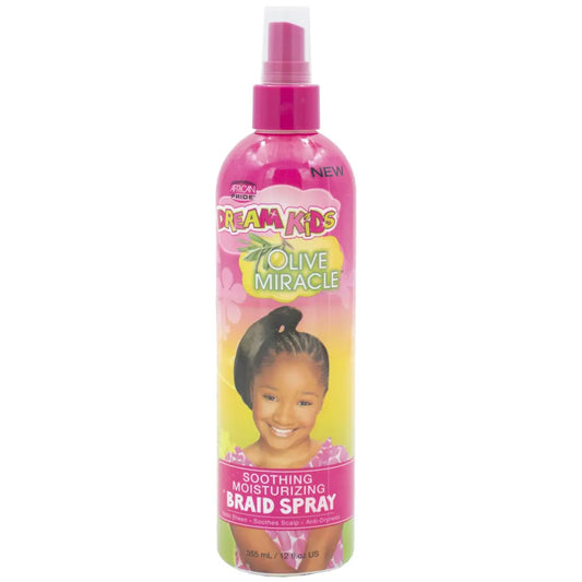 African Pride Dream Kids - Olive Miracle Soothing Moisturizing Braid Spray