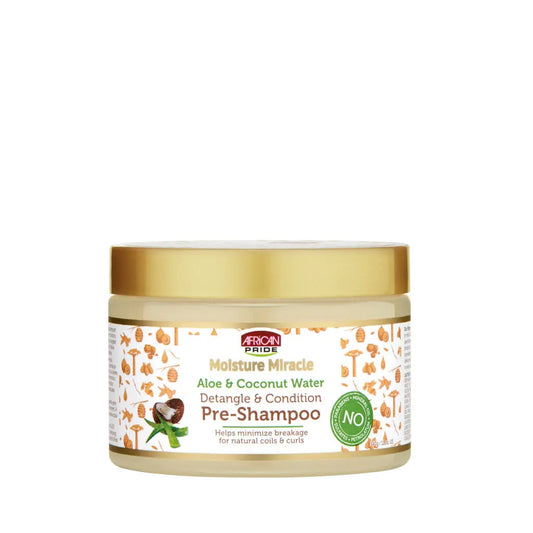 African Pride - Moisture Miracle Aloe And Coconut Water Pre-Shampoo