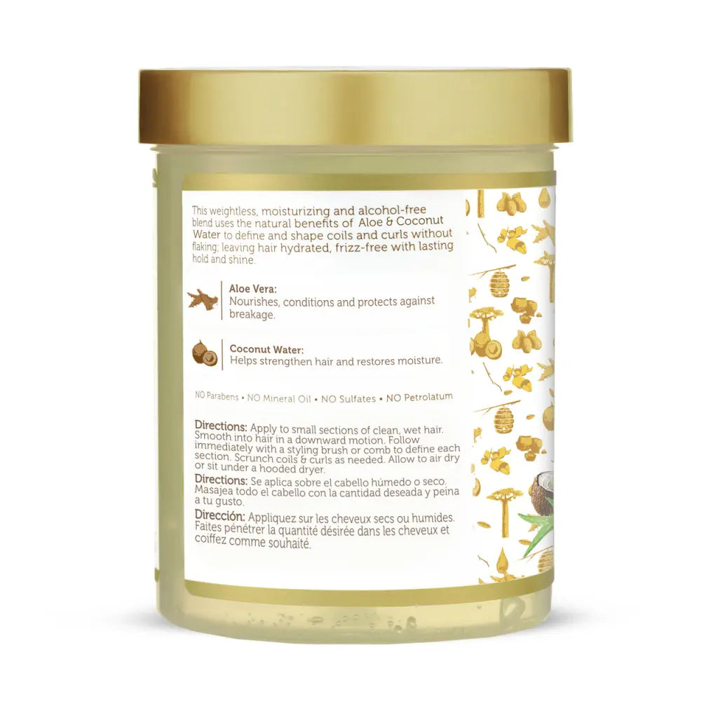 African Pride - Moisture Miracle Aloe & Coconut Water Curl Defining Gel