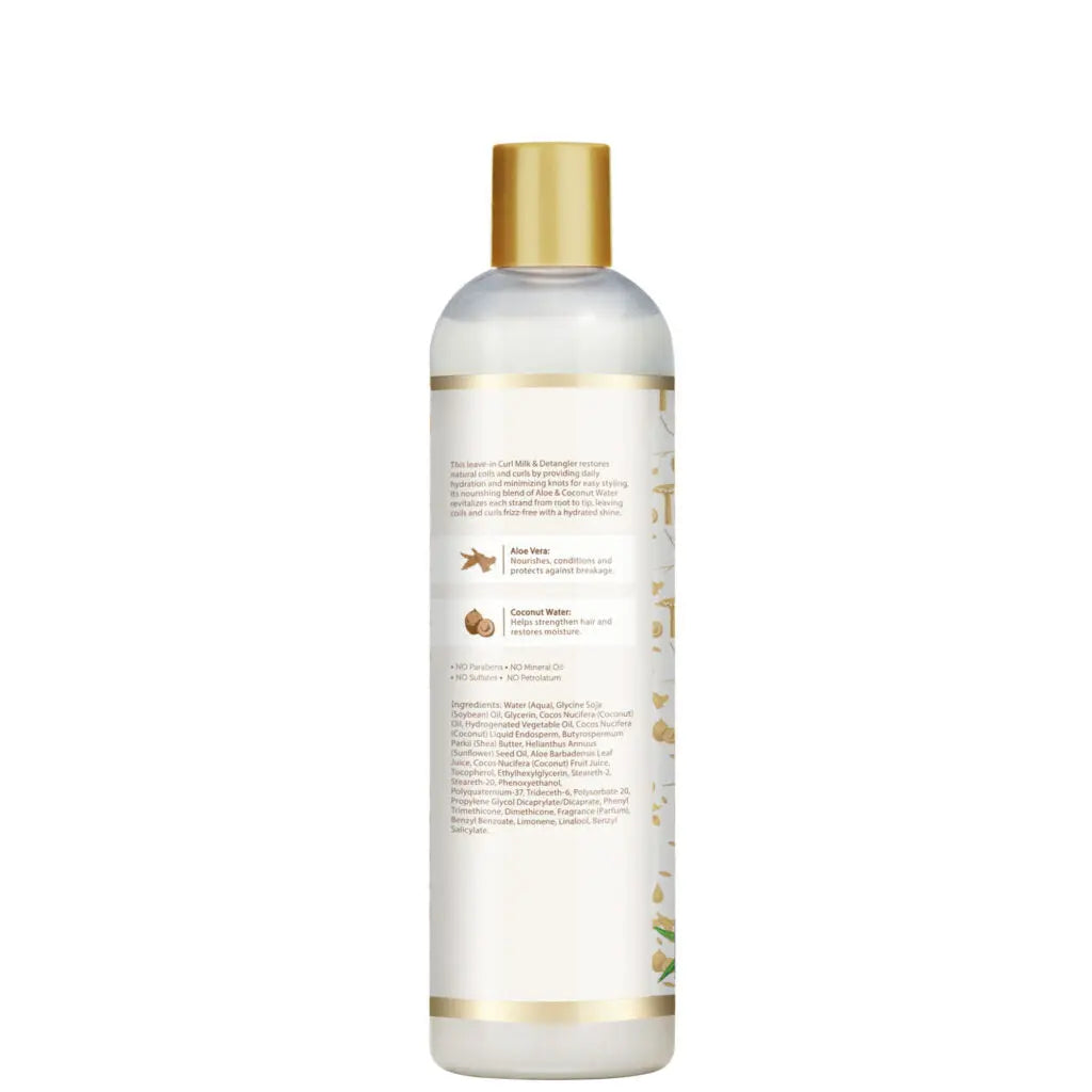 African Pride - Moisture Miracle Aloe & Coconut Water Curl Milk Detangler