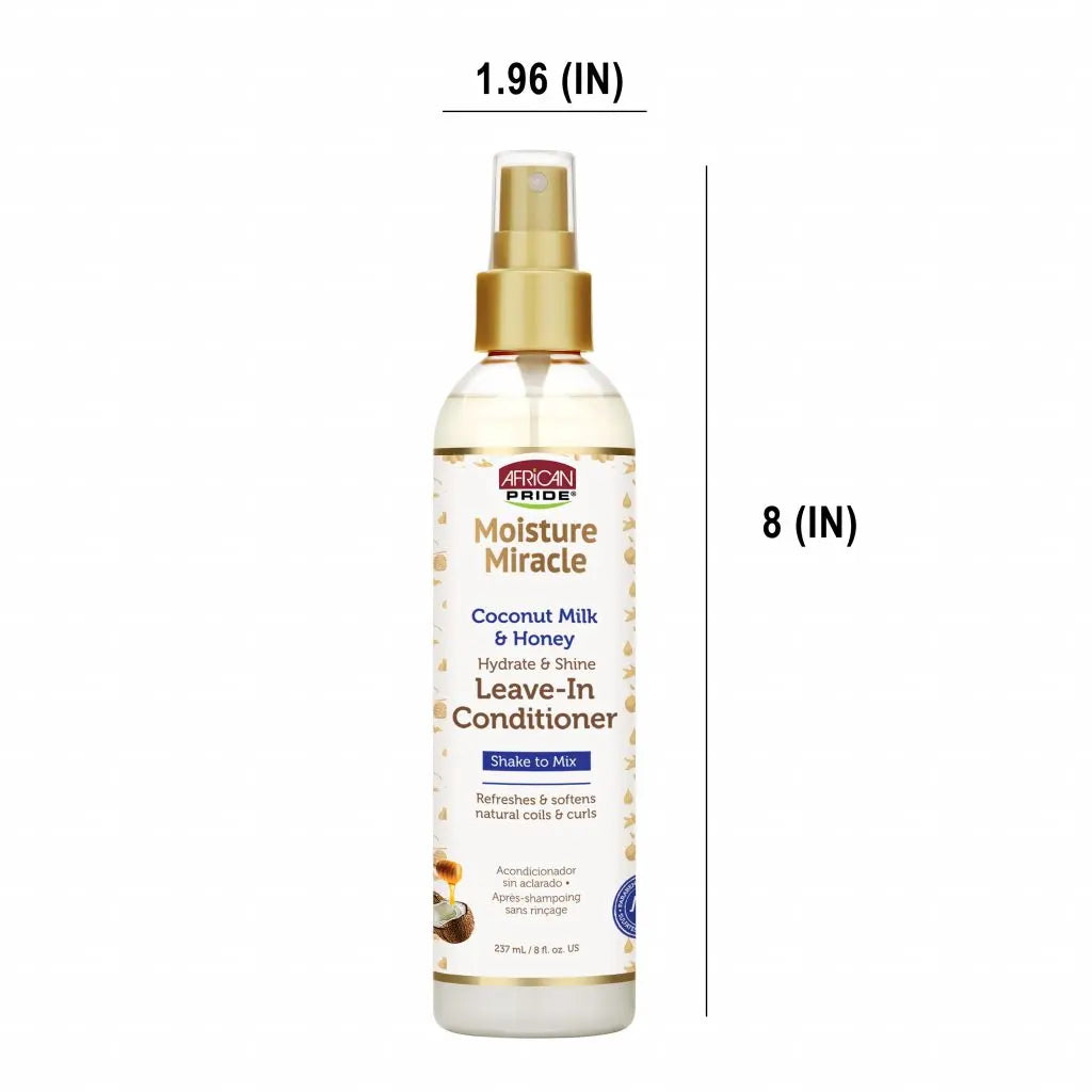 African Pride - Moisture Miracle Coconut Milk & Honey Leave-In Conditioner