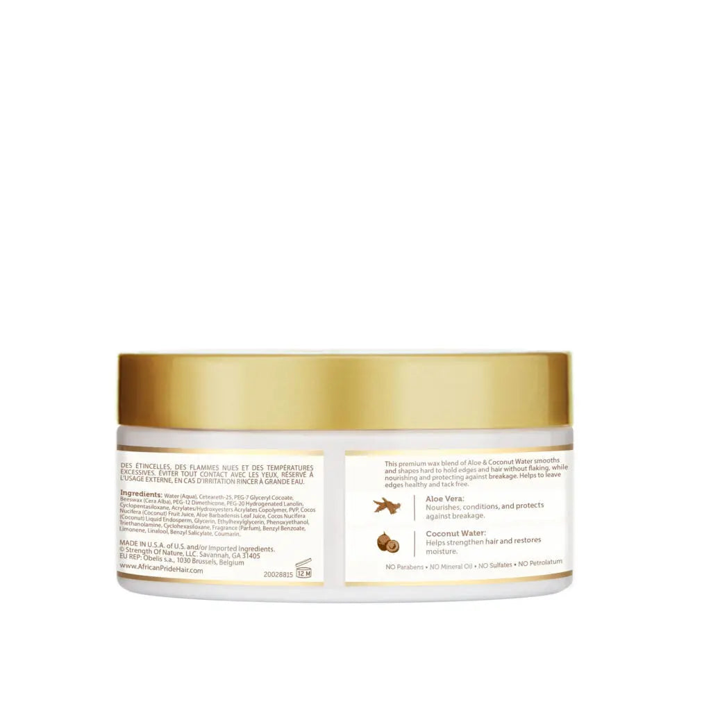 African Pride - Moisture Miracle Maximum Hold Edge Styling Wax