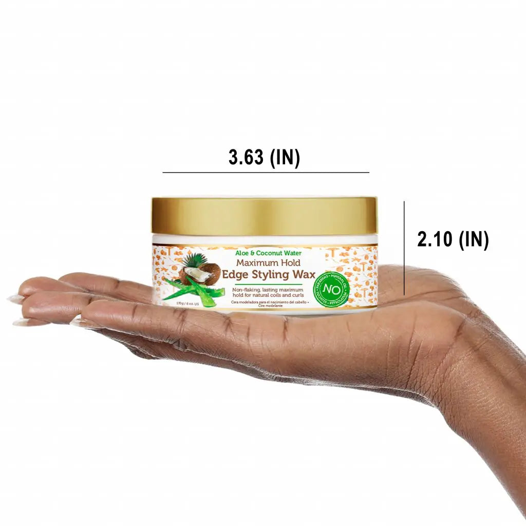 African Pride - Moisture Miracle Maximum Hold Edge Styling Wax
