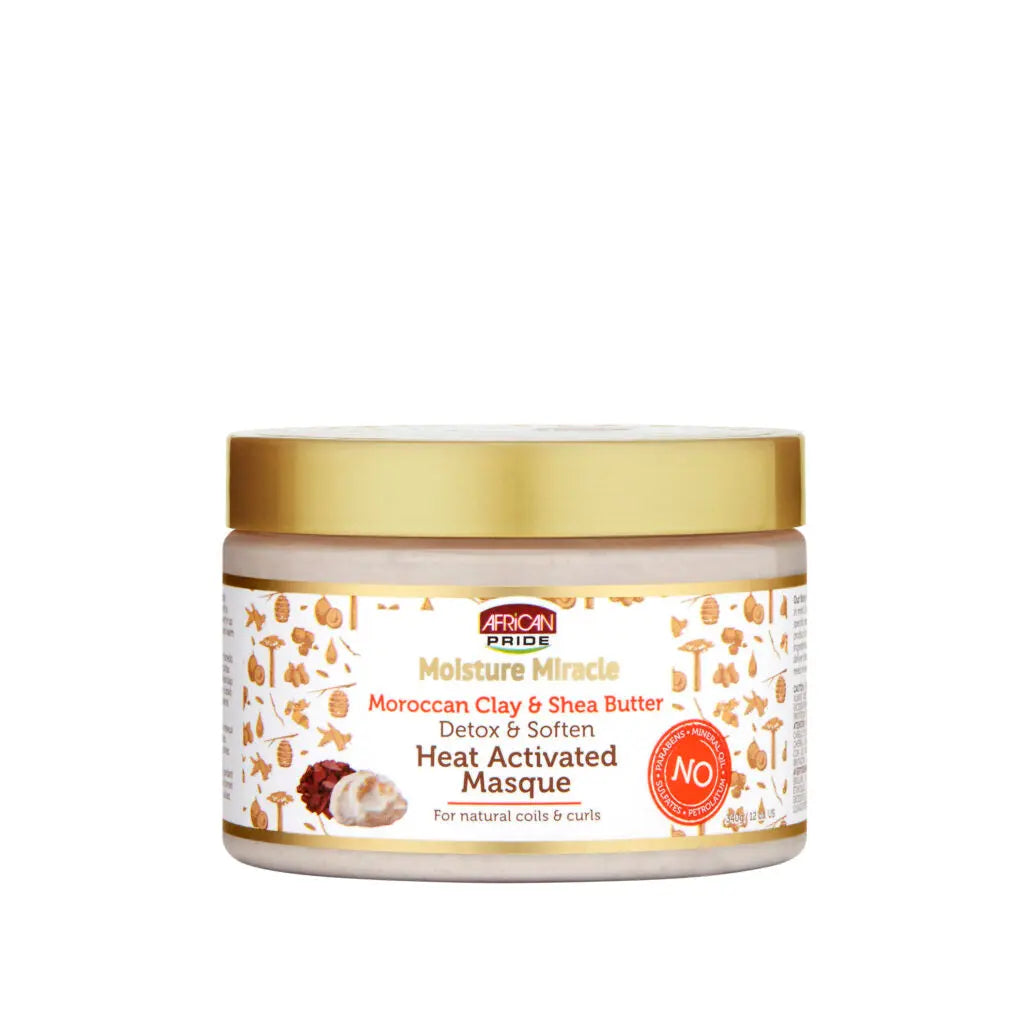 African Pride - Moisture Miracle Moroccan Clay & Shea Butter Masque
