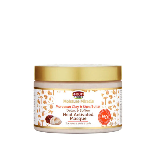 African Pride - Moisture Miracle Moroccan Clay & Shea Butter Masque