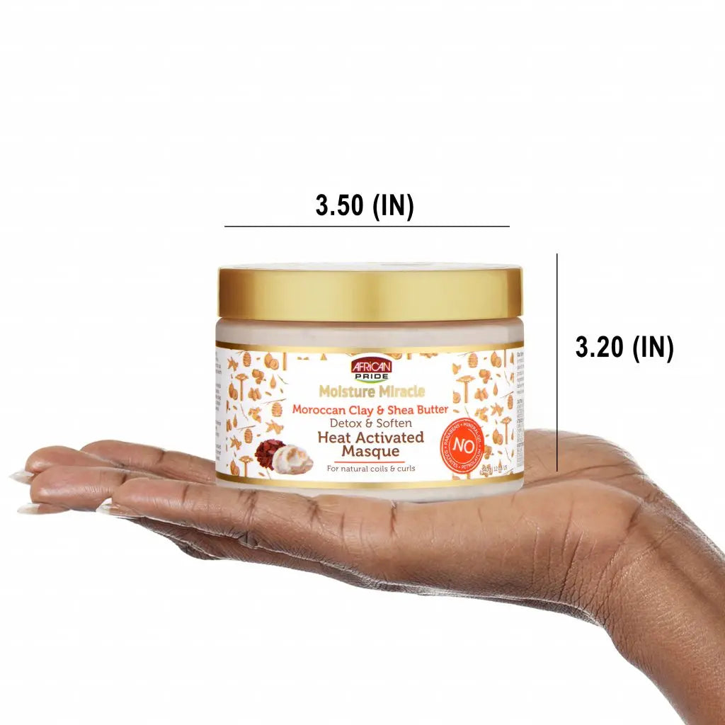 African Pride - Moisture Miracle Moroccan Clay & Shea Butter Masque