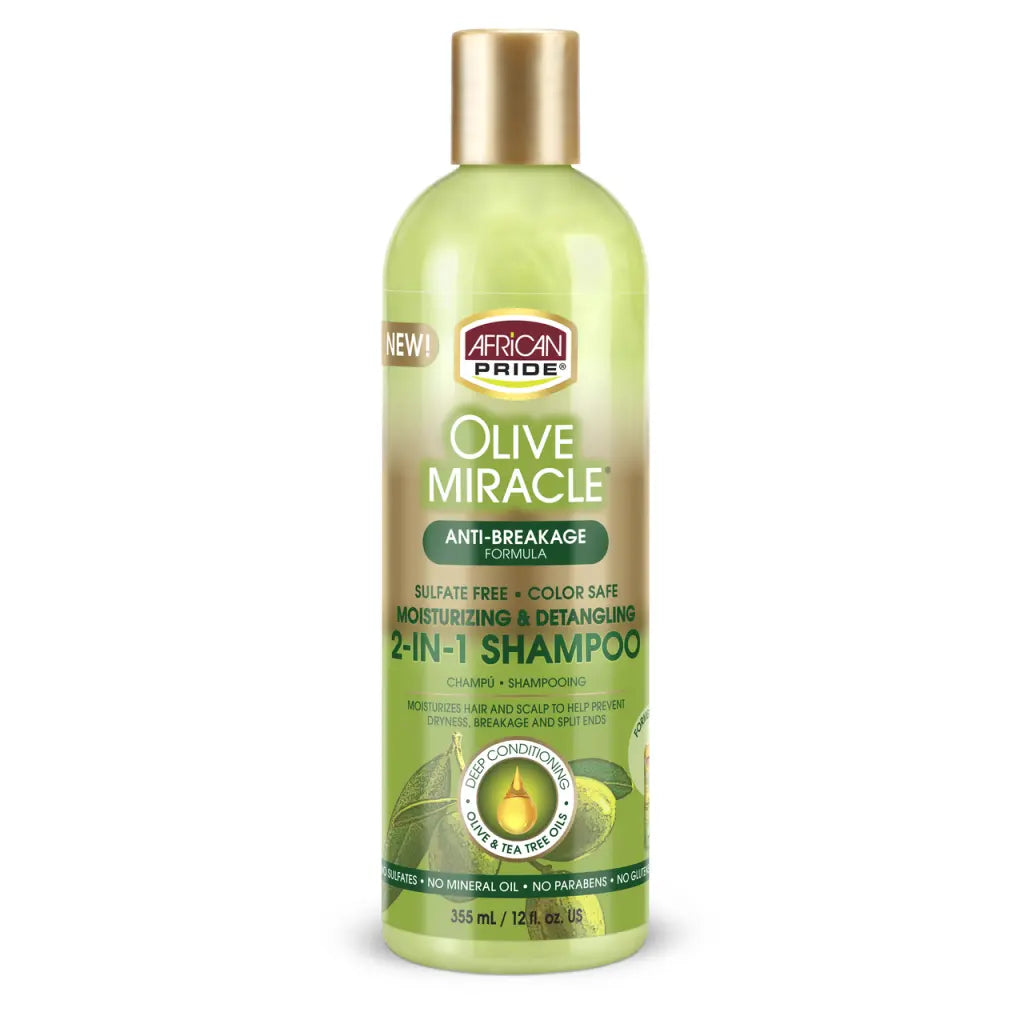African Pride - Olive Miracle 2-In-1 Shampoo