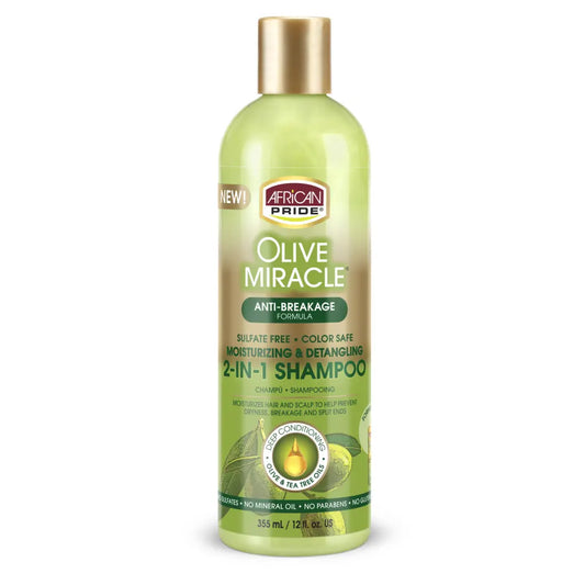 African Pride - Olive Miracle 2-In-1 Shampoo