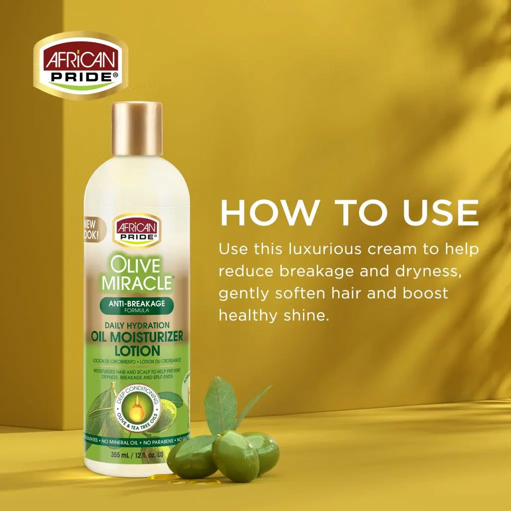 African Pride - Olive Miracle Oil Moisturizing Lotion