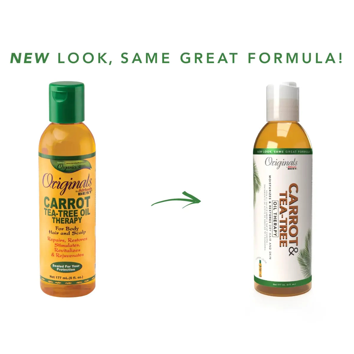 Africa’s Best Originals - Carrot & Tea-Tree Oil Therapy