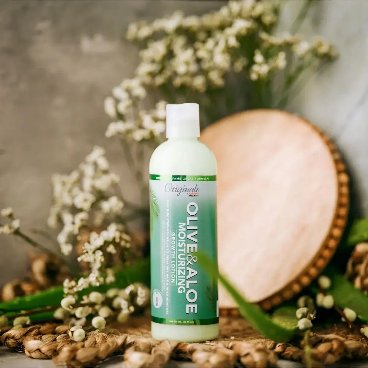 Africa’s Best Originals - Olive & Aloe Vera Moisturizing Growth Lotion
