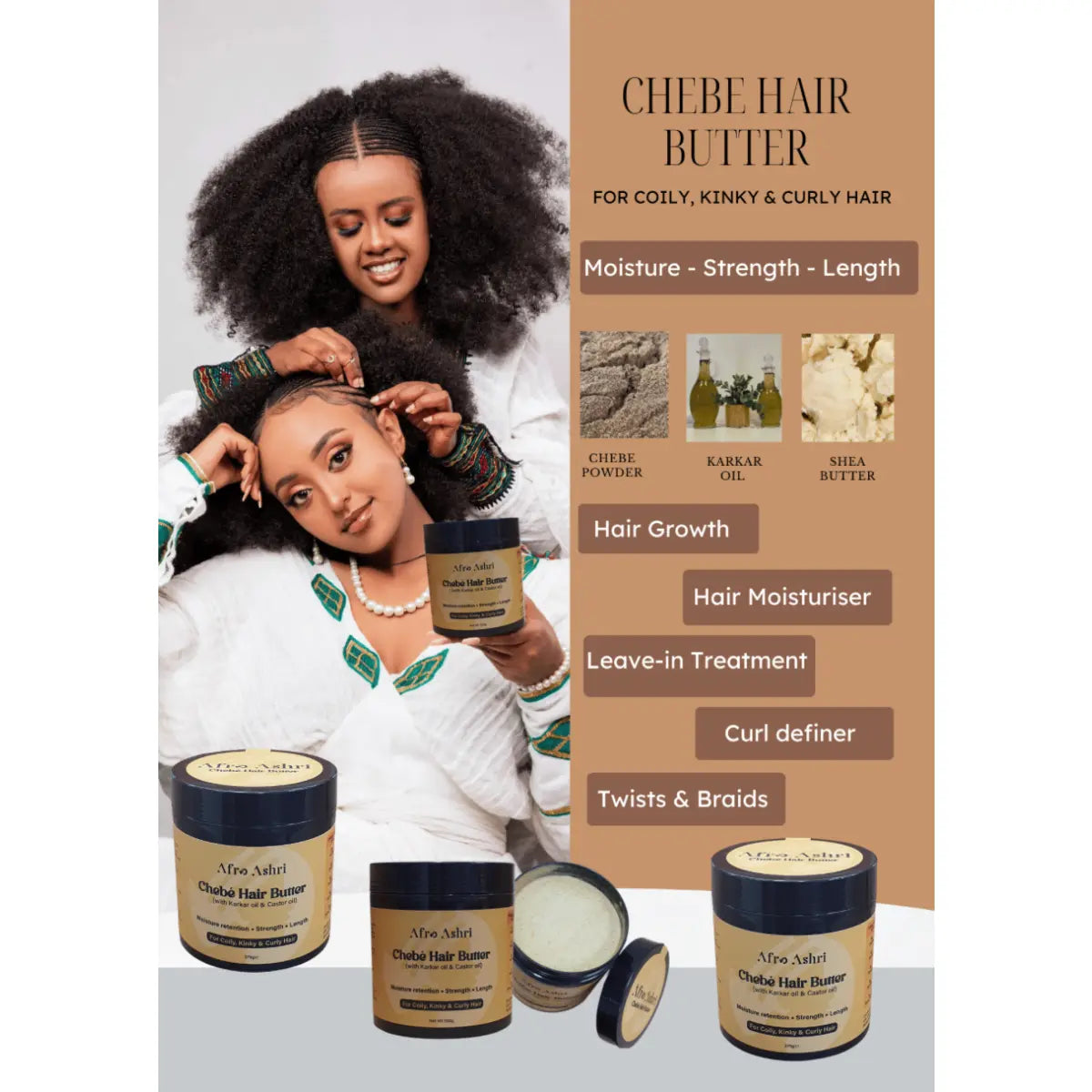Afro Ashri - Chebe Hair Butter