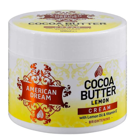 American Dream - Cocoa Butter With Lemon Oil & Vitamin E