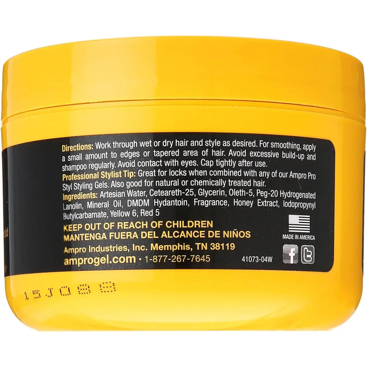 Ampro - Shine N Jam Conditioning Hair Gel Extra Hold