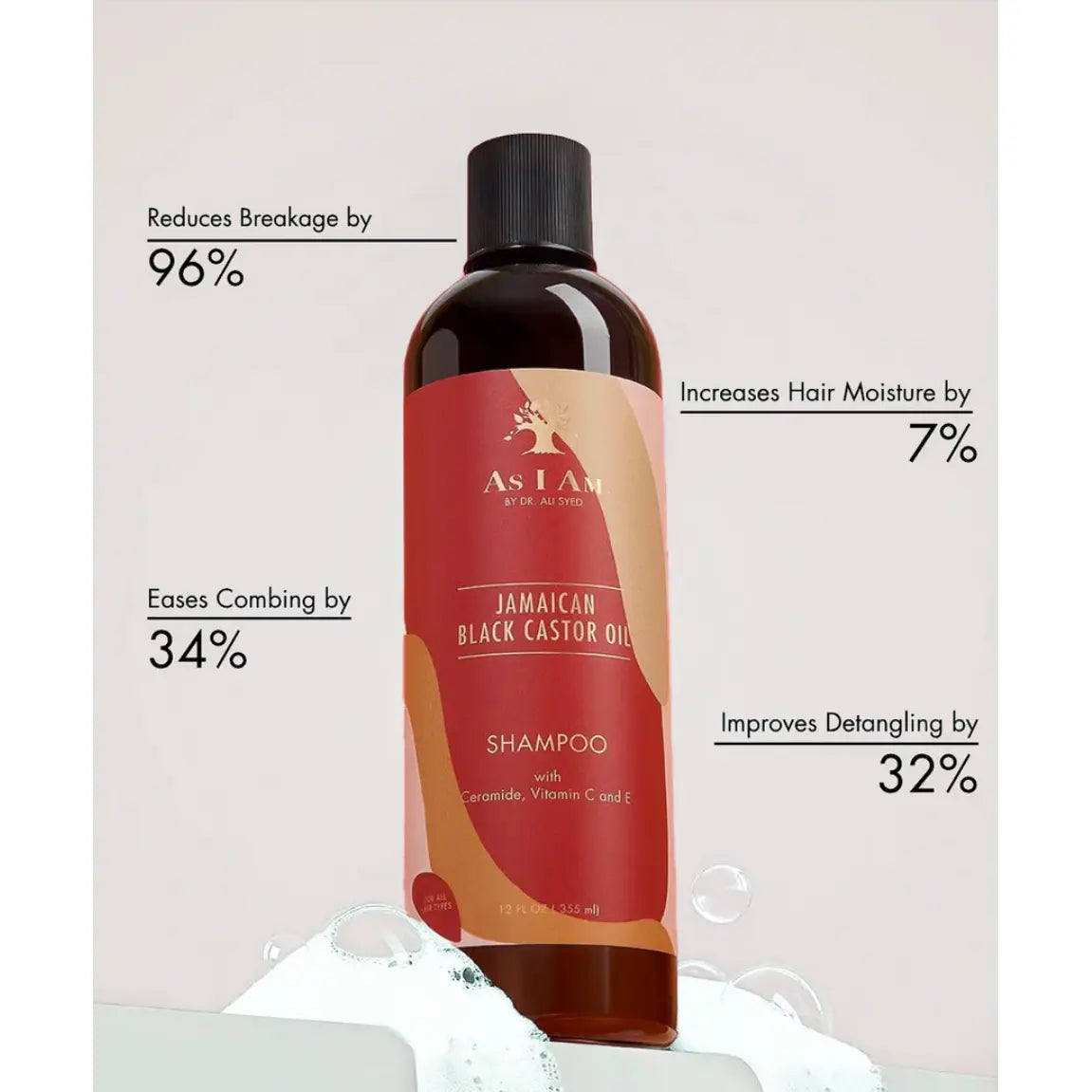 As I Am - Jamaican Black Castor Oil Shampoo