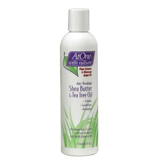 At One With Nature - Shea Butter & Tea Tree Oil Moisturizer