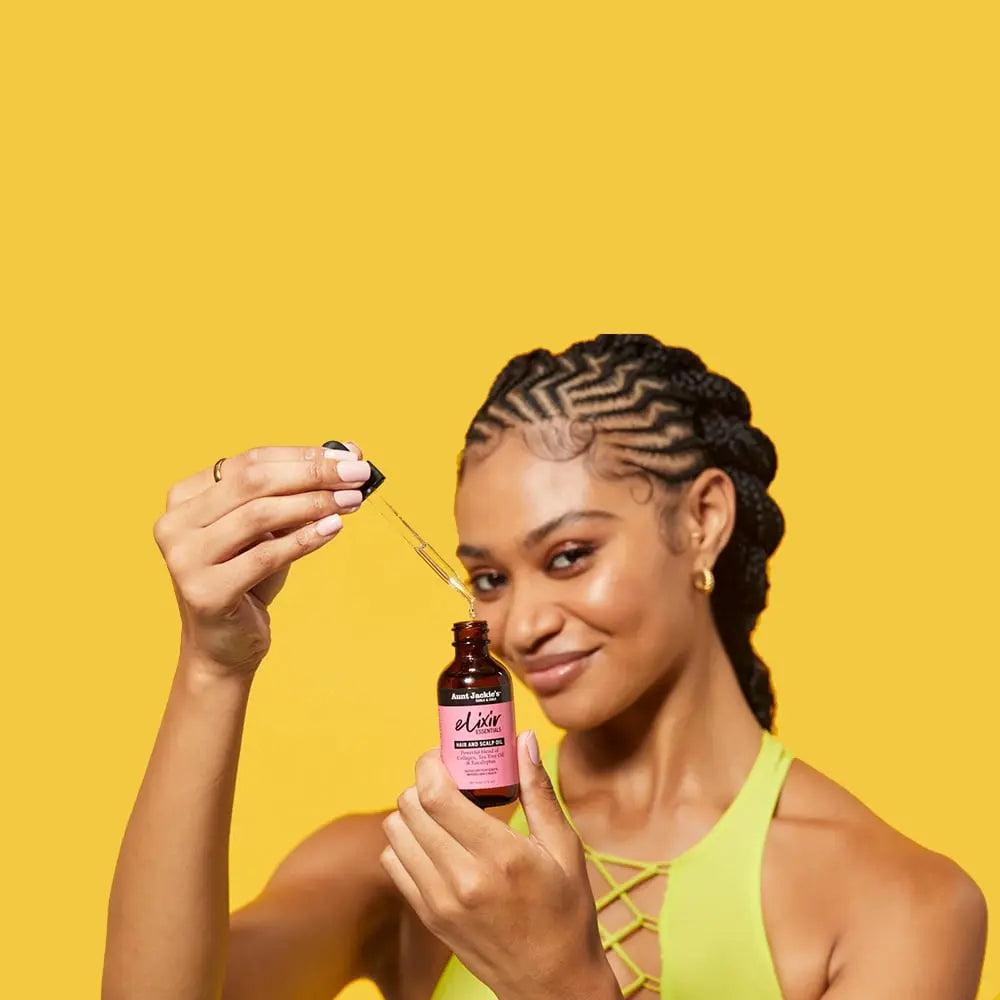 Aunt Jackies - Elixir Essentials Collagen & Tea Tree Hair Scalp Oil