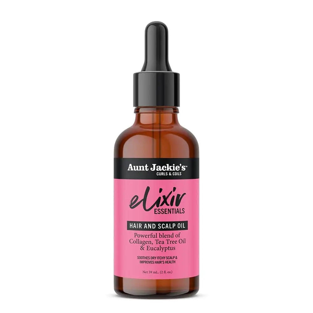 Aunt Jackies - Elixir Essentials Collagen & Tea Tree Hair Scalp Oil