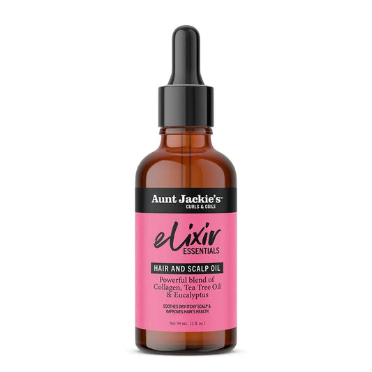 Aunt Jackies - Elixir Essentials Collagen & Tea Tree Hair Scalp Oil