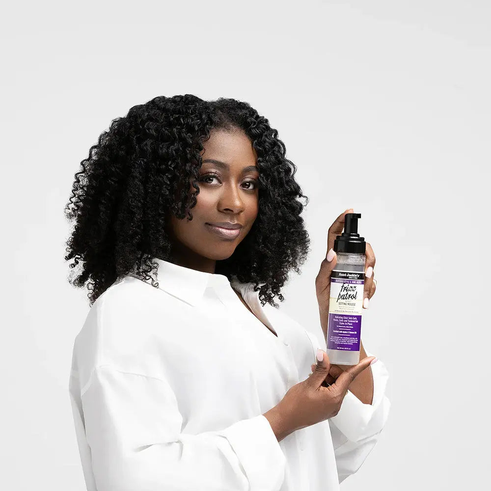 Aunt Jackies - Frizz Patrol Anti-Poof Twist & Curl Setting Mousse