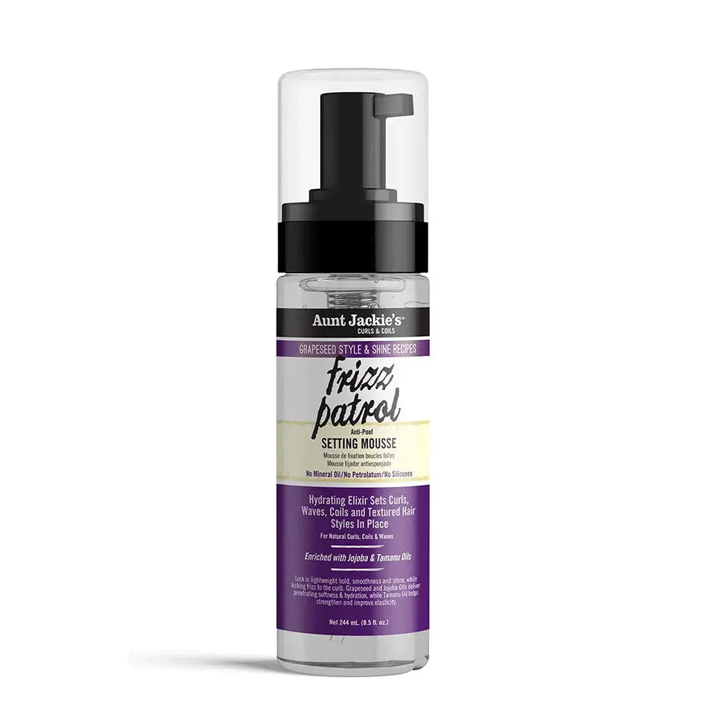 Aunt Jackies - Frizz Patrol Anti-Poof Twist & Curl Setting Mousse