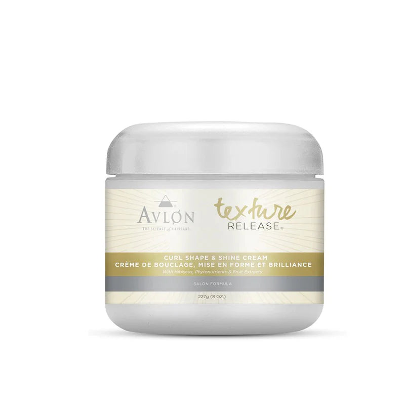 Avlon Texture Release cream jar on a white background