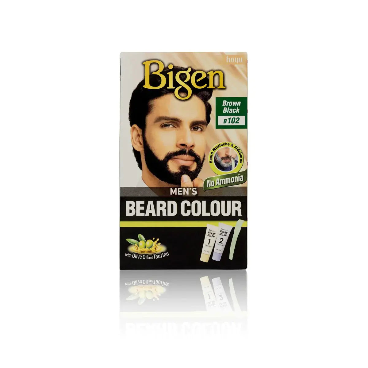 Bigen - Mens Beard Dyes - Brown Black 102