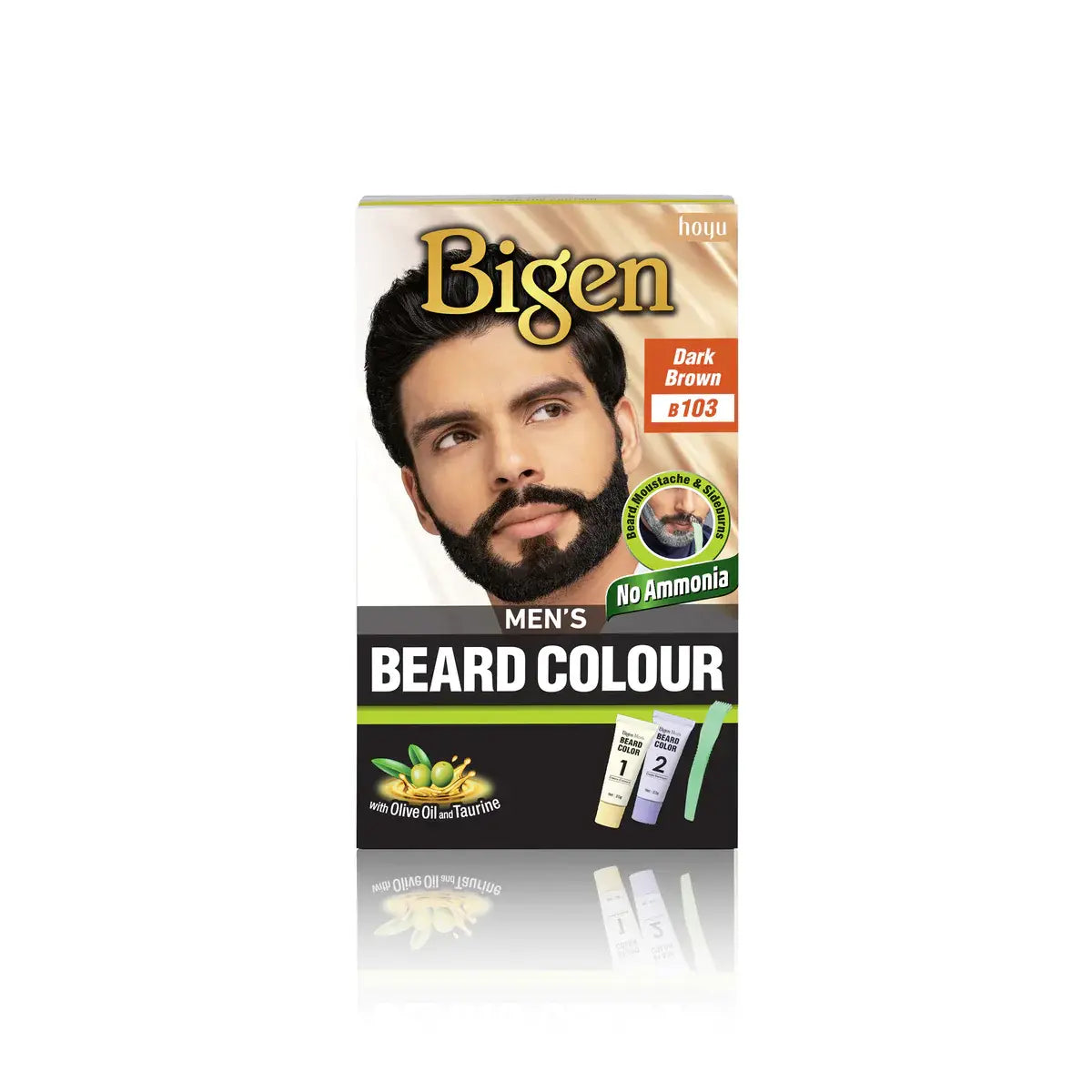 Bigen - Mens Beard Dyes - Dark Brown 103