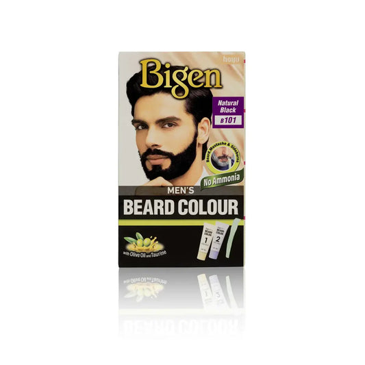 Bigen - Mens Beard Dyes - Natural Black 101