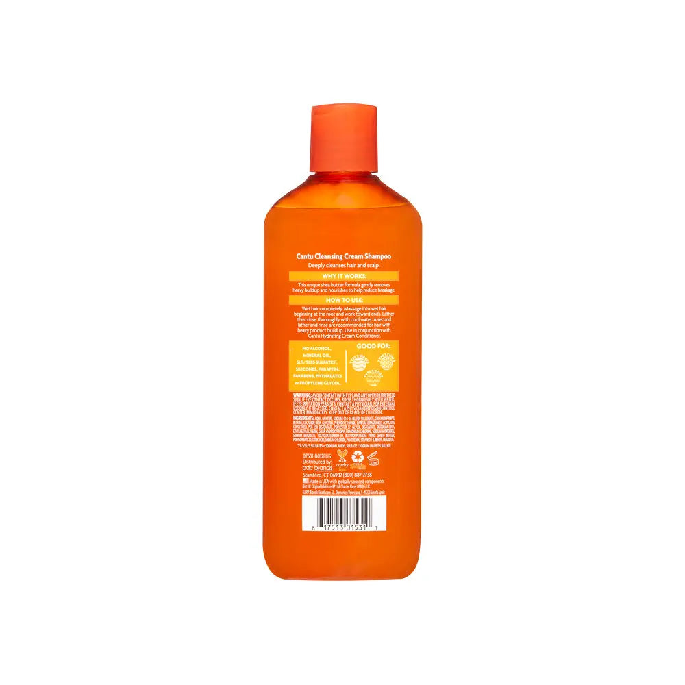 Charlies Hair & Beauty - Cantu Cleansing Cream Shampoo Sulphate Free