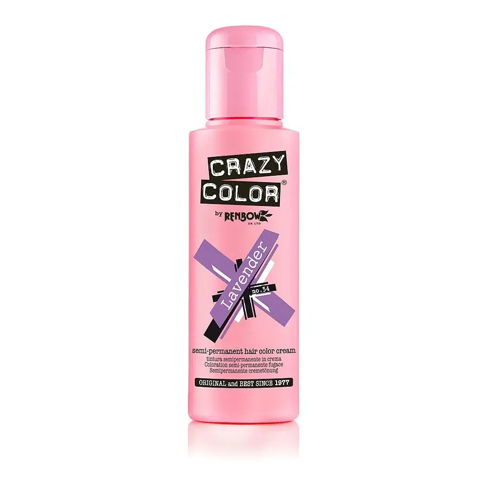 Crazy Color - Semi Permanent Hair Cream - 54 Lavender