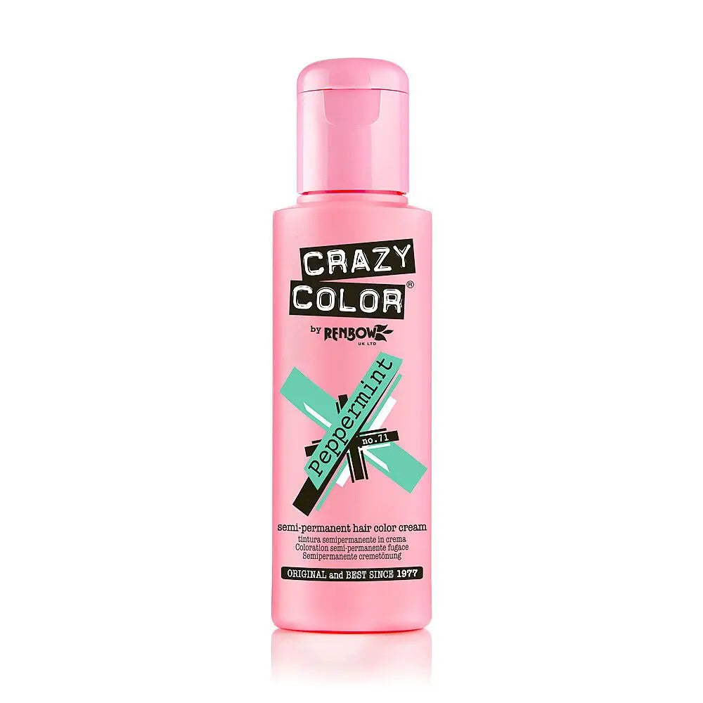 Crazy Color - Semi Permanent Hair Cream - 71 Peppermint