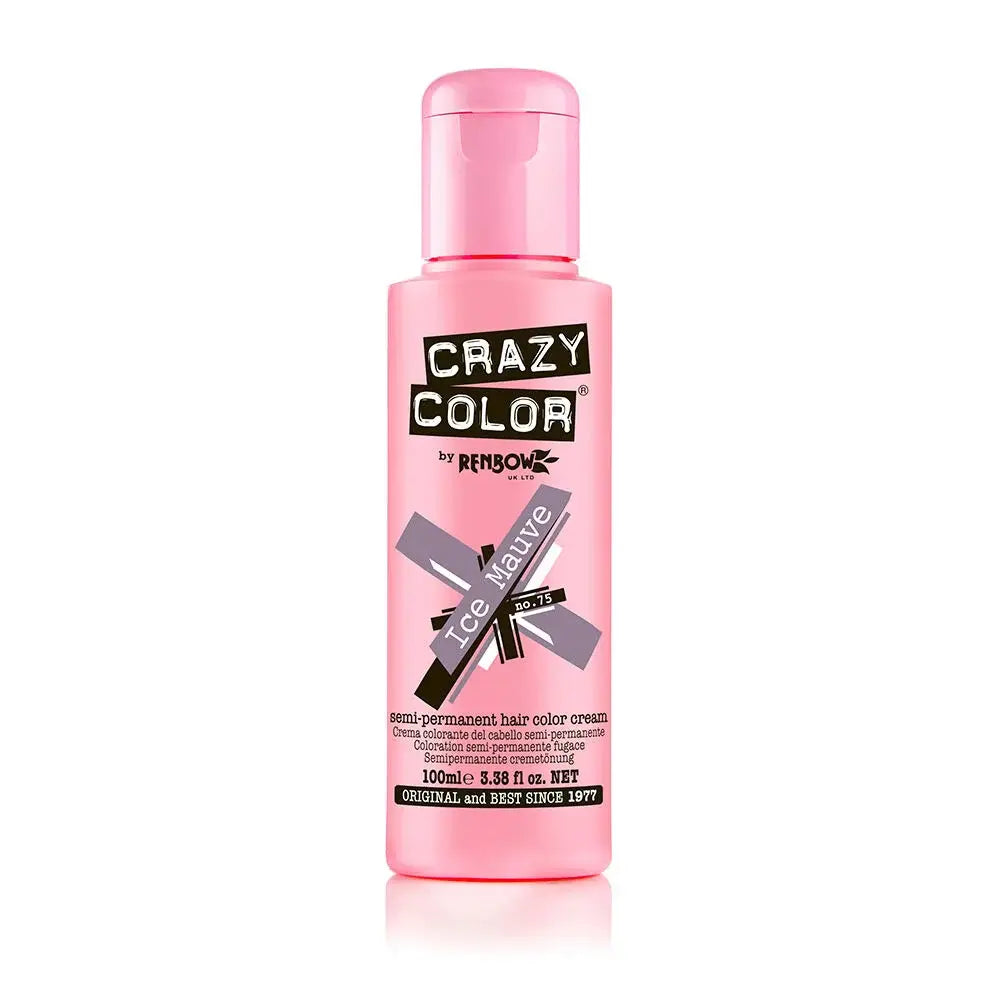 Crazy Color - Semi Permanent Hair Cream - 75 Ice Mauve