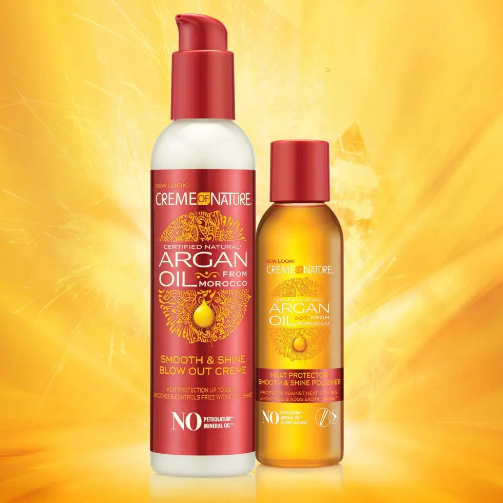 Creme of Nature - Of Argan Oil Heat Protector Smooth & Shine Polisher