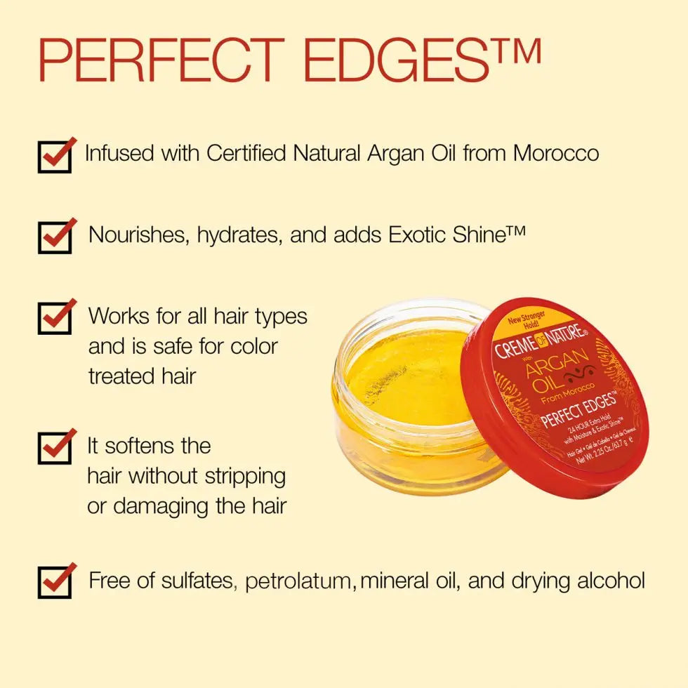 Creme of Nature - Of Argan Oil Perfect Edges Regular