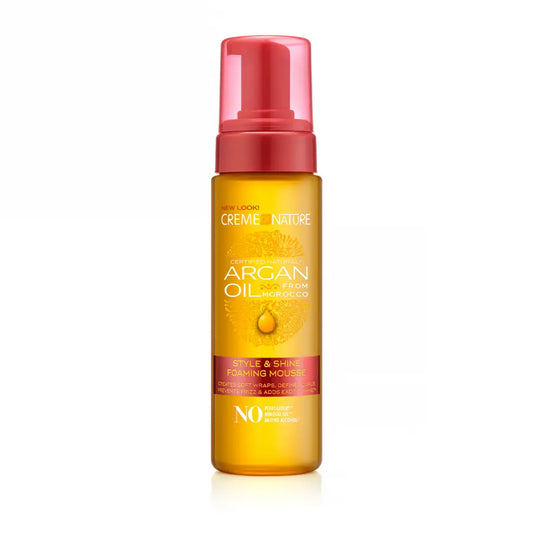 Creme of Nature - Of Argan Oil Style & Shine Foaming Mousse