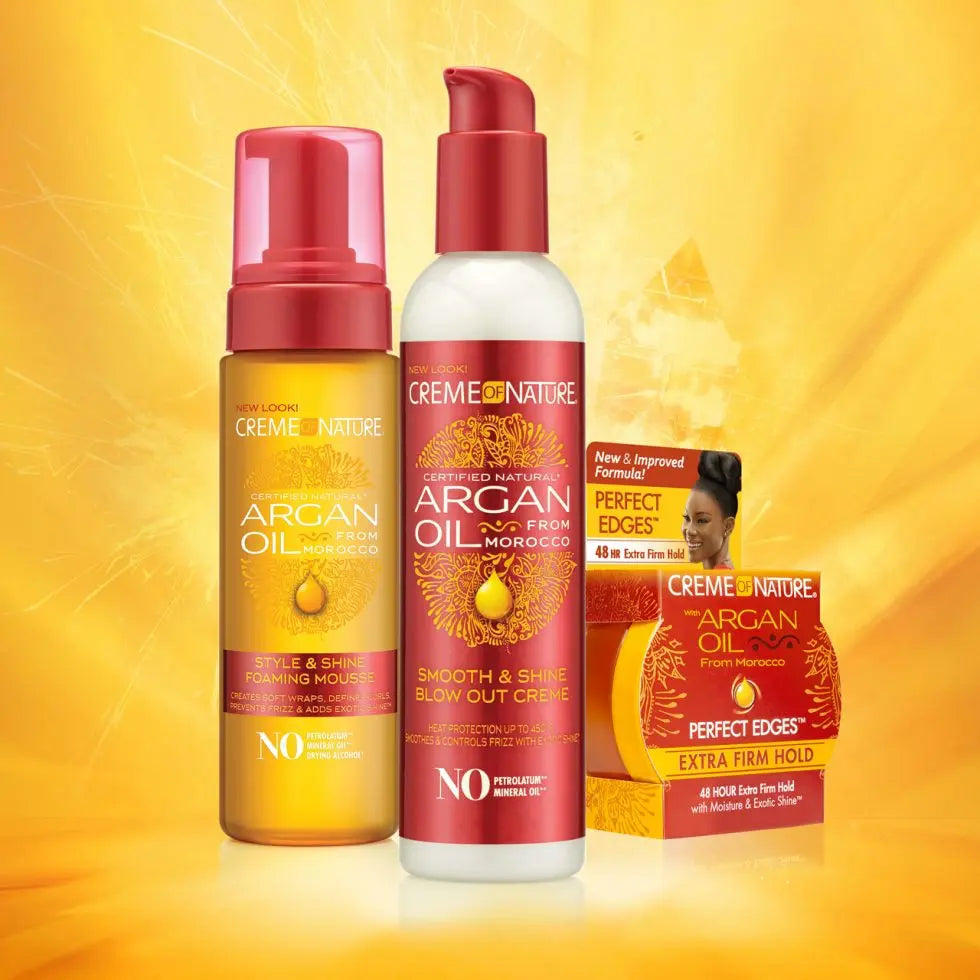 Creme of Nature - Of Argan Oil Style & Shine Foaming Mousse