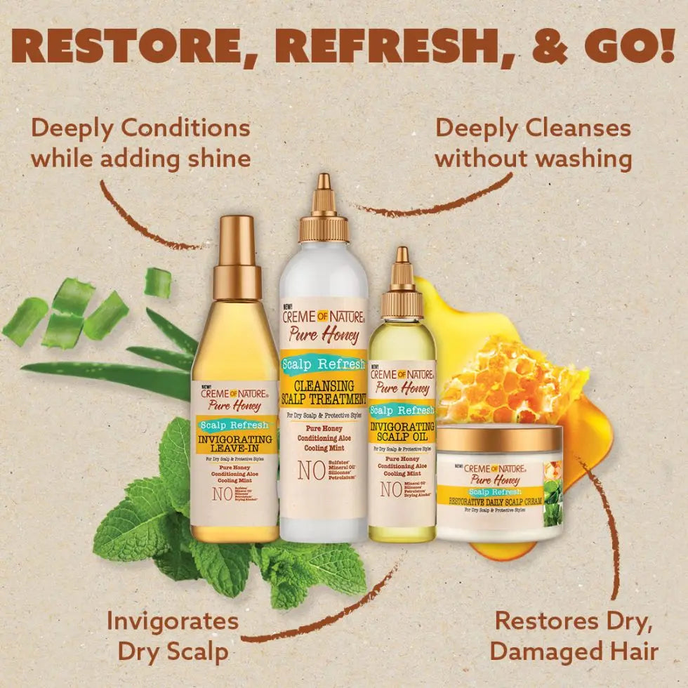 Creme of Nature - Of Pure Honey Invigorating Scalp Oil