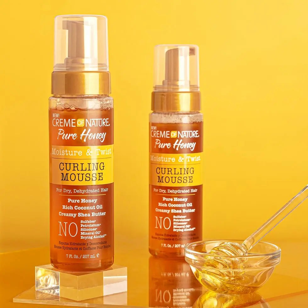 Creme of Nature - Of Pure Honey Moisture & Twist Curling Mousse