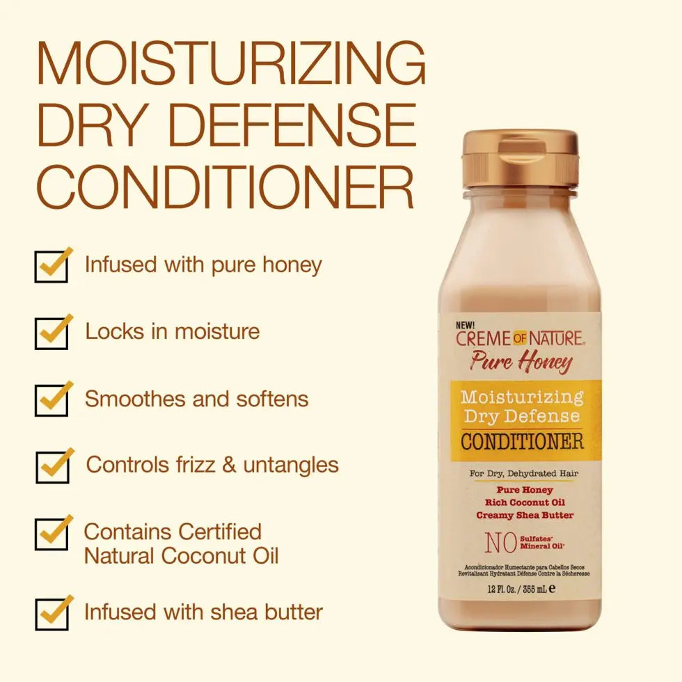 Creme of Nature - Of Pure Honey Moisturizing Dry Defense Conditioner