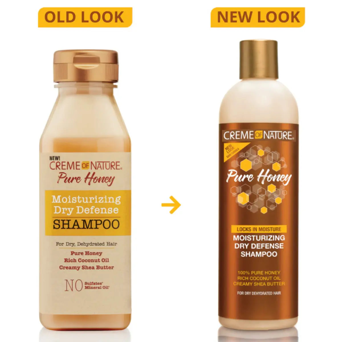 Creme of Nature - Of Pure Honey Moisturizing Dry Defense Shampoo