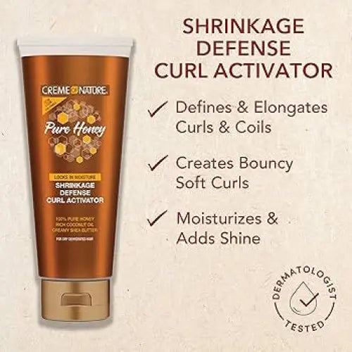 Creme of Nature - Of Pure Honey Shrinkage Defense Curl Activator
