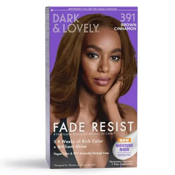 Dark And Lovely - & Fade Resist Rich Conditioning Hair Color - 391 Brown Cinnamon