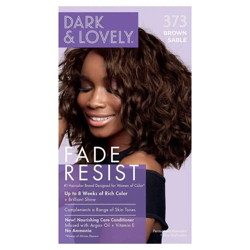 Dark And Lovely - & Fade Resist Rich Conditioning Hair Color - 373 Brown Sable